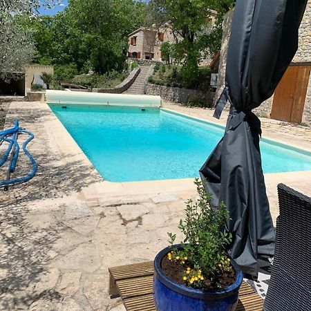 Font Nouvelle Maison De Charme Drome Provencale, 6 Ou 10 Personnes Avec Piscine Plaisians Exteriör bild