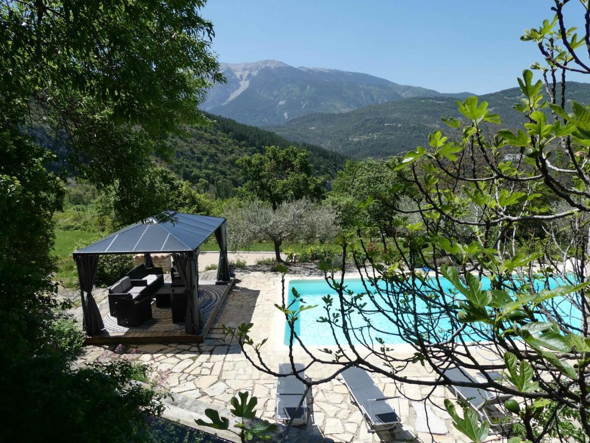 Font Nouvelle Maison De Charme Drome Provencale, 6 Ou 10 Personnes Avec Piscine Plaisians Exteriör bild
