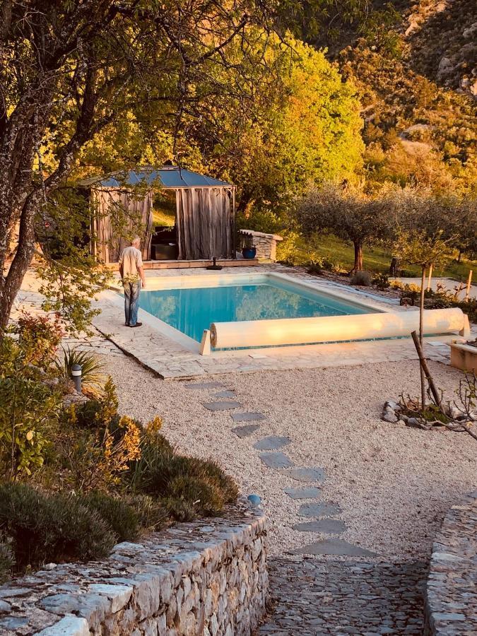 Font Nouvelle Maison De Charme Drome Provencale, 6 Ou 10 Personnes Avec Piscine Plaisians Exteriör bild