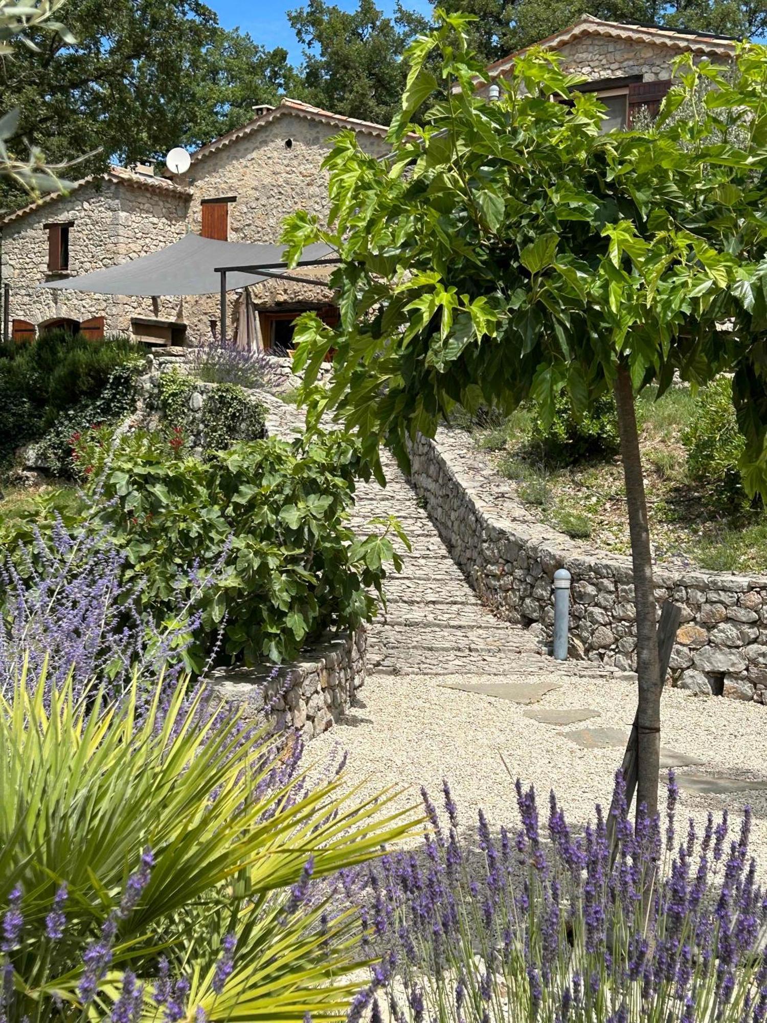 Font Nouvelle Maison De Charme Drome Provencale, 6 Ou 10 Personnes Avec Piscine Plaisians Exteriör bild